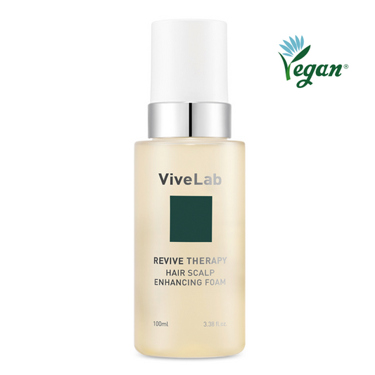 Hair & Scalp Enhancing Foam – Volumizing & Strengthening Treatment for Thicker, Healthier Hair | Lightweight Formula for Scalp & Hair Care (3.4 oz) - ViveLab